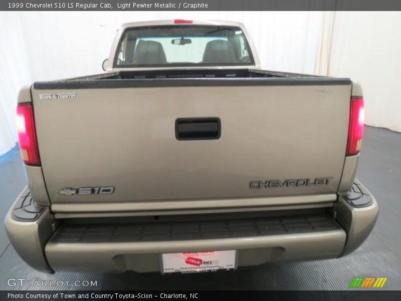 Light Pewter Metallic / Graphite 1999 Chevrolet S10 LS Regular Cab
