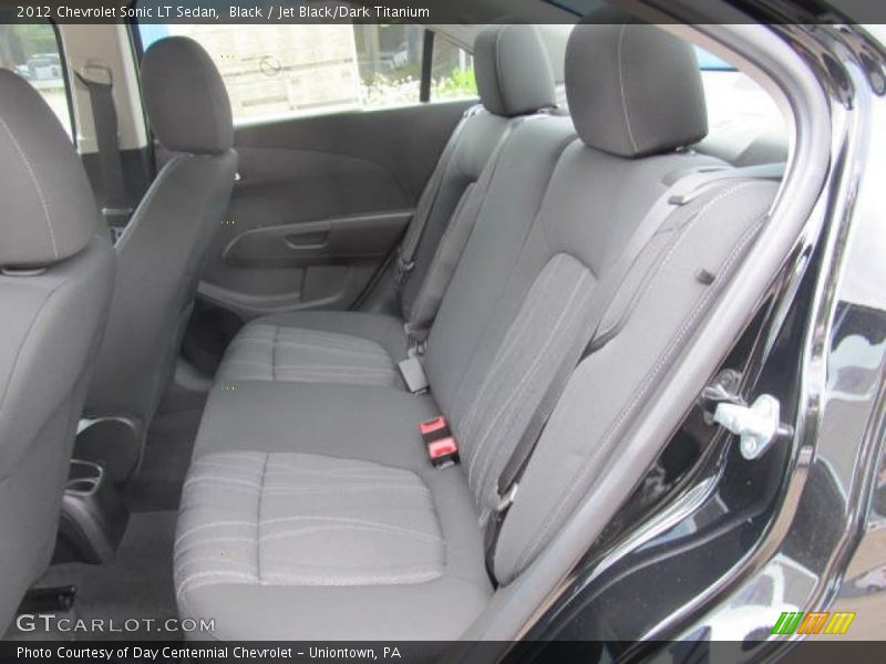 Black / Jet Black/Dark Titanium 2012 Chevrolet Sonic LT Sedan