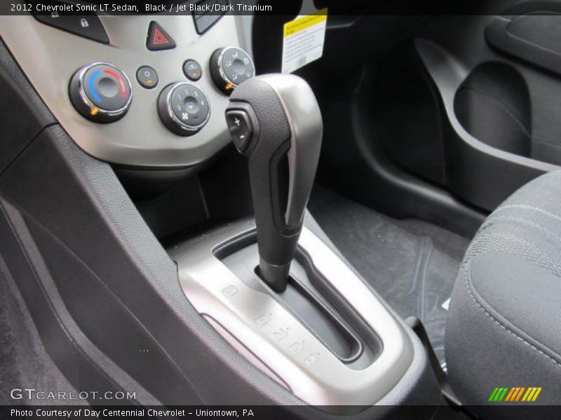 Black / Jet Black/Dark Titanium 2012 Chevrolet Sonic LT Sedan