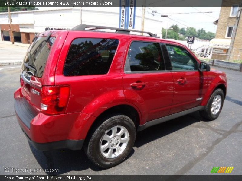 Redfire Metallic / Stone 2008 Mazda Tribute s Touring 4WD
