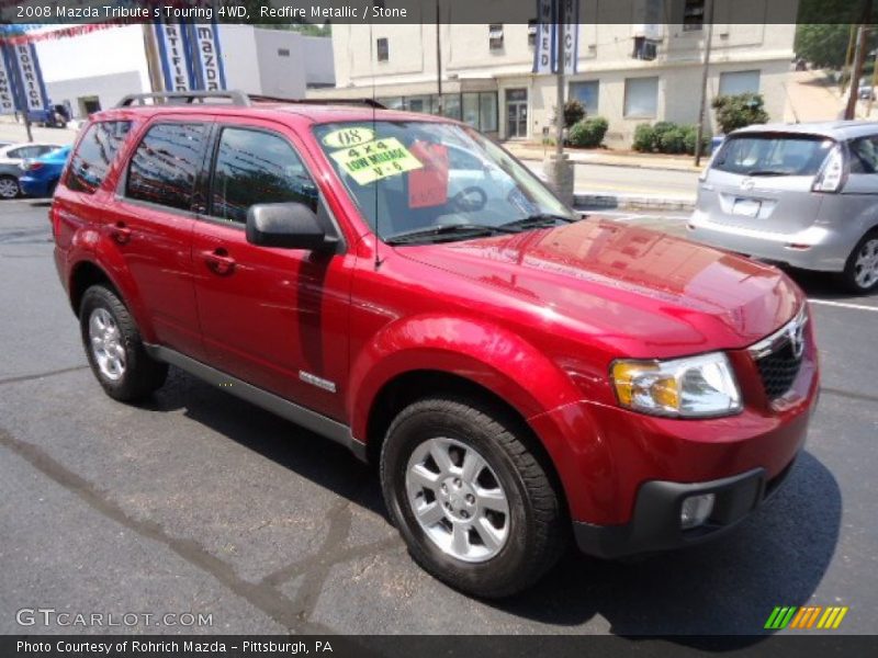 Redfire Metallic / Stone 2008 Mazda Tribute s Touring 4WD
