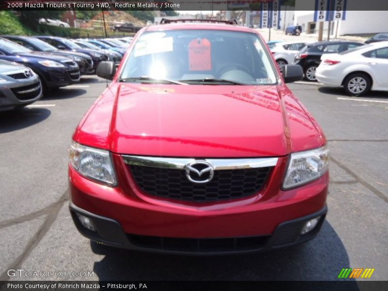 Redfire Metallic / Stone 2008 Mazda Tribute s Touring 4WD