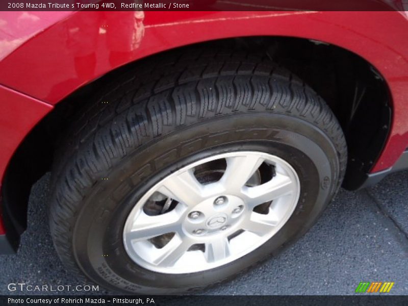 Redfire Metallic / Stone 2008 Mazda Tribute s Touring 4WD