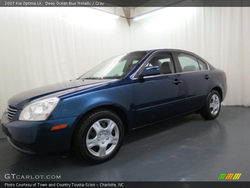 2007 Optima LX Deep Ocean Blue Metallic