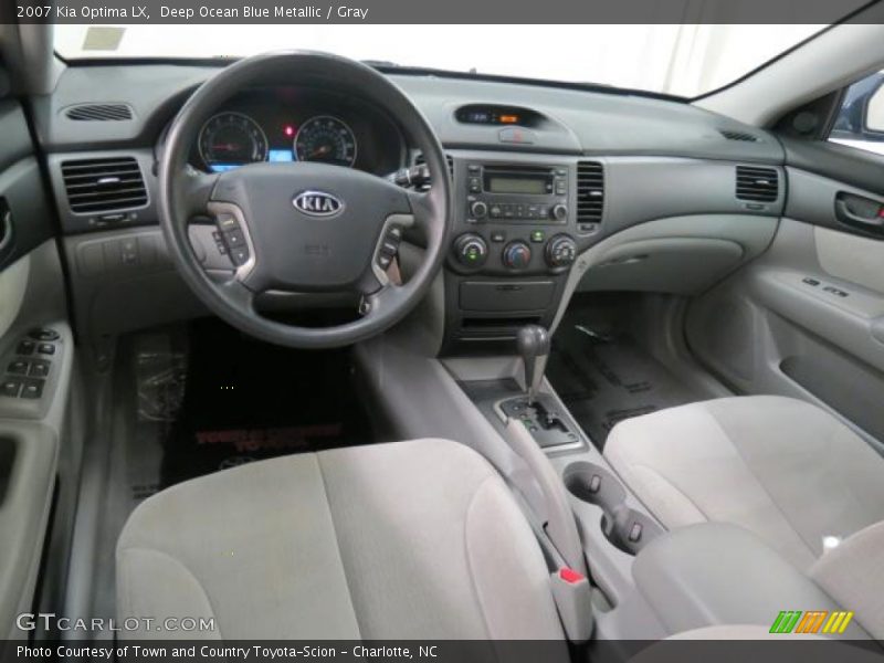 Gray Interior - 2007 Optima LX 