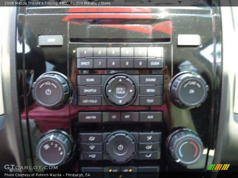 Redfire Metallic / Stone 2008 Mazda Tribute s Touring 4WD