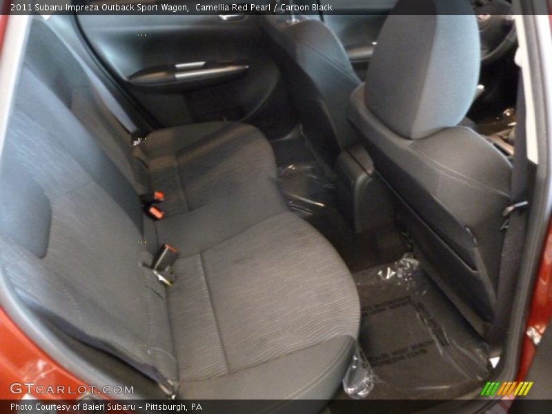 Camellia Red Pearl / Carbon Black 2011 Subaru Impreza Outback Sport Wagon