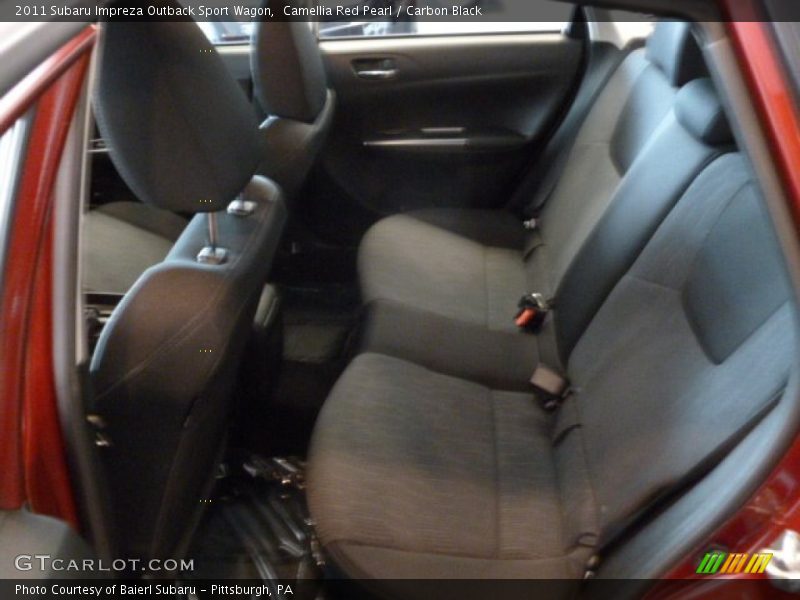Camellia Red Pearl / Carbon Black 2011 Subaru Impreza Outback Sport Wagon