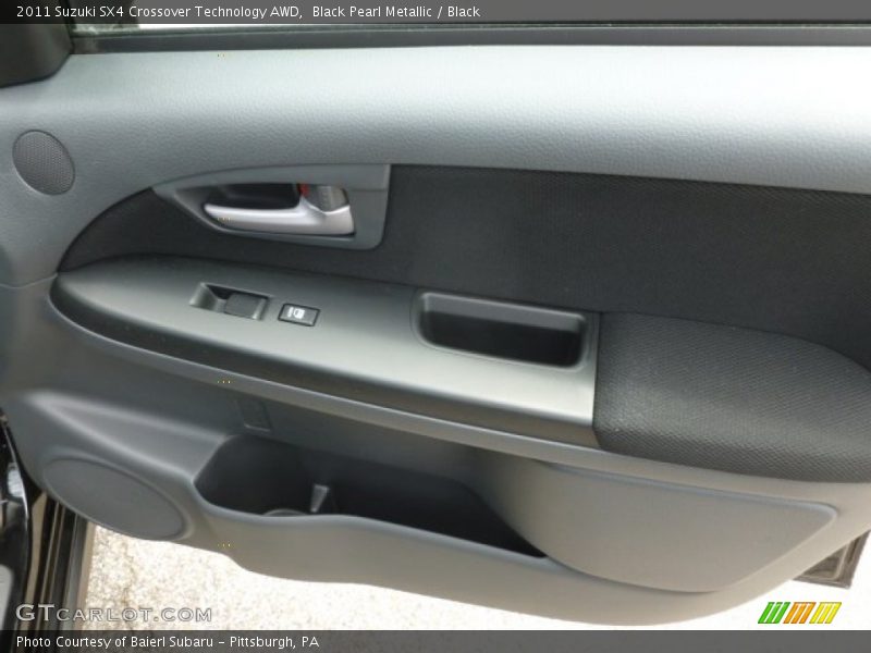Black Pearl Metallic / Black 2011 Suzuki SX4 Crossover Technology AWD