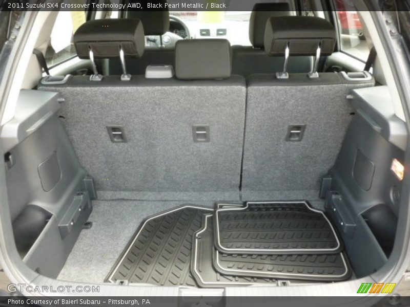 Black Pearl Metallic / Black 2011 Suzuki SX4 Crossover Technology AWD