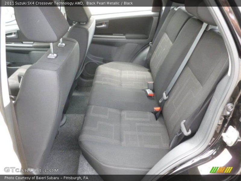 Black Pearl Metallic / Black 2011 Suzuki SX4 Crossover Technology AWD
