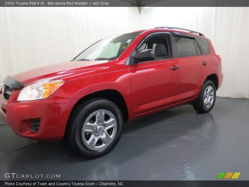 Barcelona Red Metallic / Ash Gray 2009 Toyota RAV4 I4