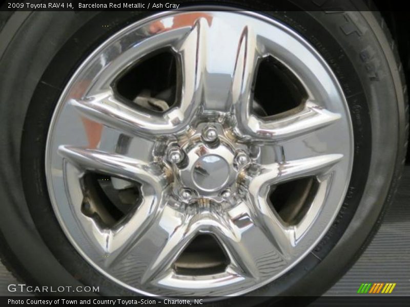 Barcelona Red Metallic / Ash Gray 2009 Toyota RAV4 I4
