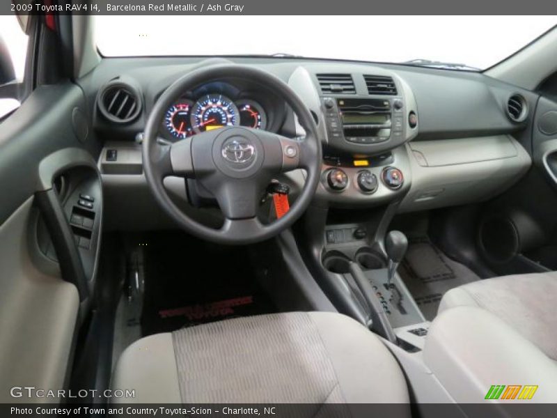 Barcelona Red Metallic / Ash Gray 2009 Toyota RAV4 I4