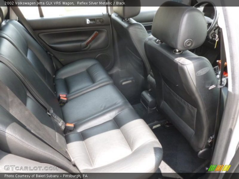 Reflex Silver Metallic / Black 2002 Volkswagen Jetta GLX VR6 Wagon