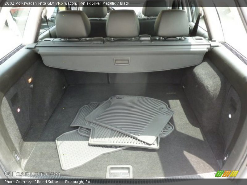 Reflex Silver Metallic / Black 2002 Volkswagen Jetta GLX VR6 Wagon