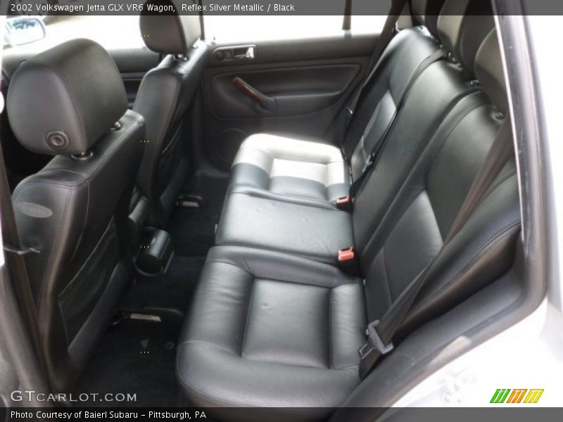 Reflex Silver Metallic / Black 2002 Volkswagen Jetta GLX VR6 Wagon