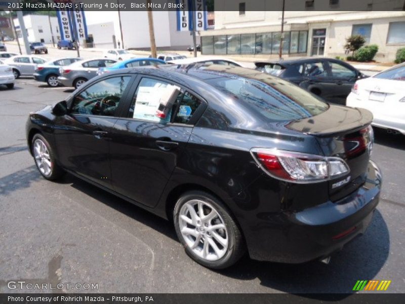 Black Mica / Black 2012 Mazda MAZDA3 s Touring 4 Door