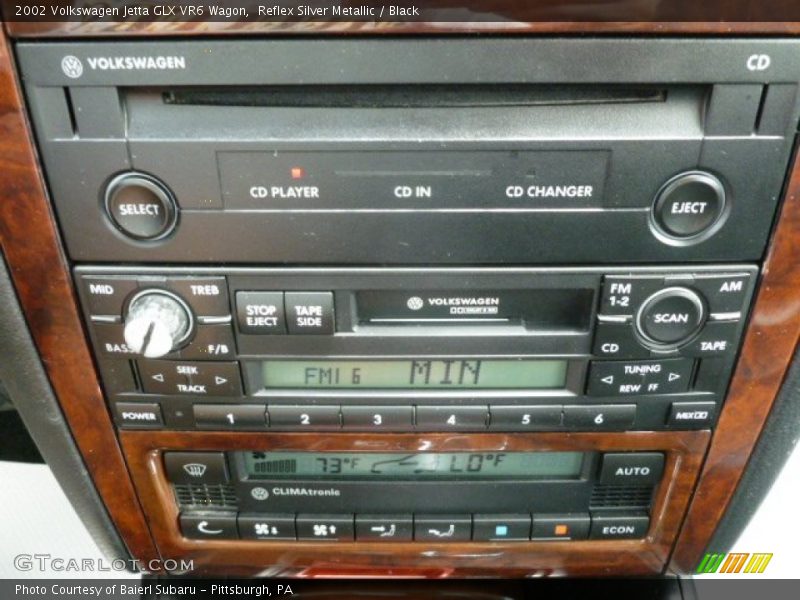 Controls of 2002 Jetta GLX VR6 Wagon