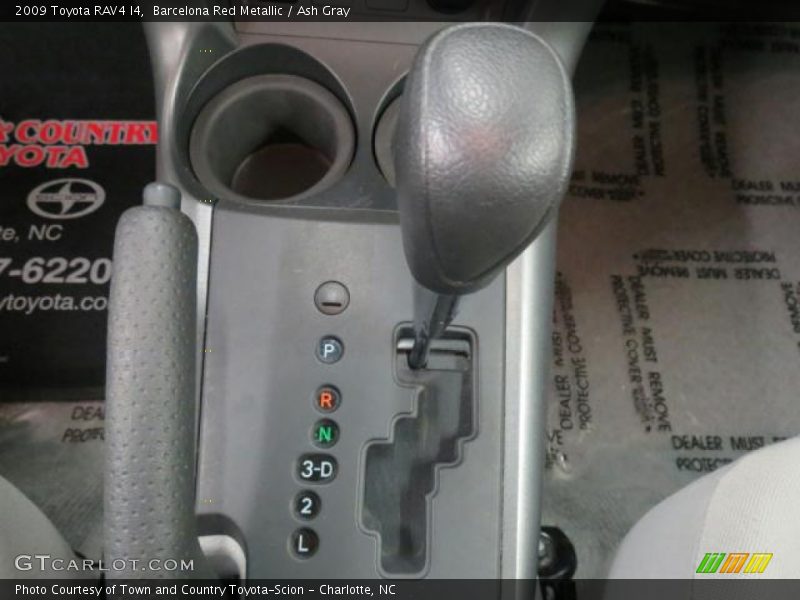 Barcelona Red Metallic / Ash Gray 2009 Toyota RAV4 I4