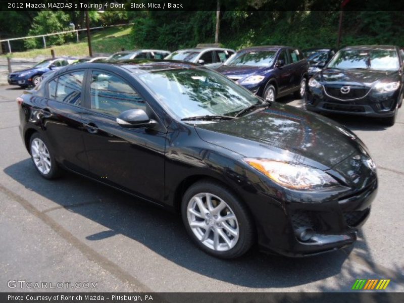 Black Mica / Black 2012 Mazda MAZDA3 s Touring 4 Door