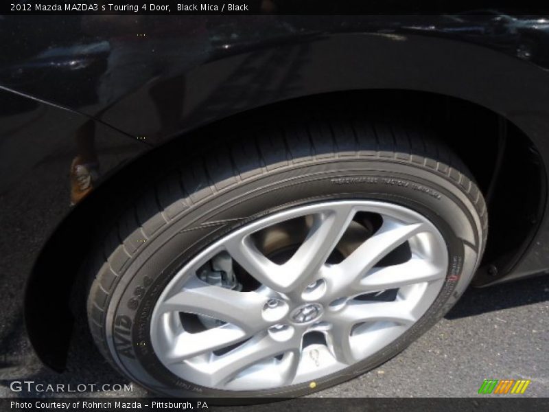 Black Mica / Black 2012 Mazda MAZDA3 s Touring 4 Door
