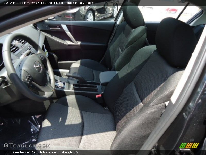 Black Mica / Black 2012 Mazda MAZDA3 s Touring 4 Door