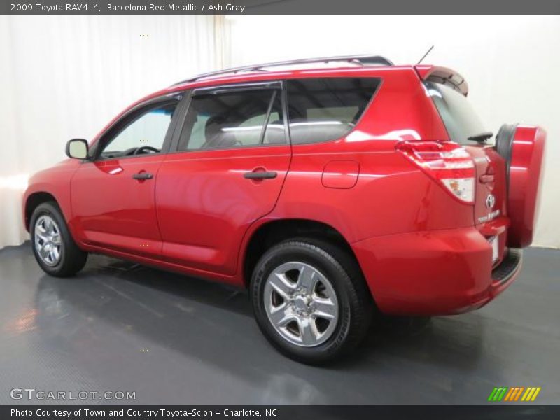 Barcelona Red Metallic / Ash Gray 2009 Toyota RAV4 I4