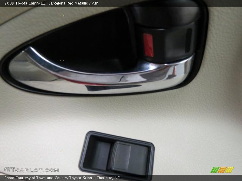 Barcelona Red Metallic / Ash 2009 Toyota Camry LE