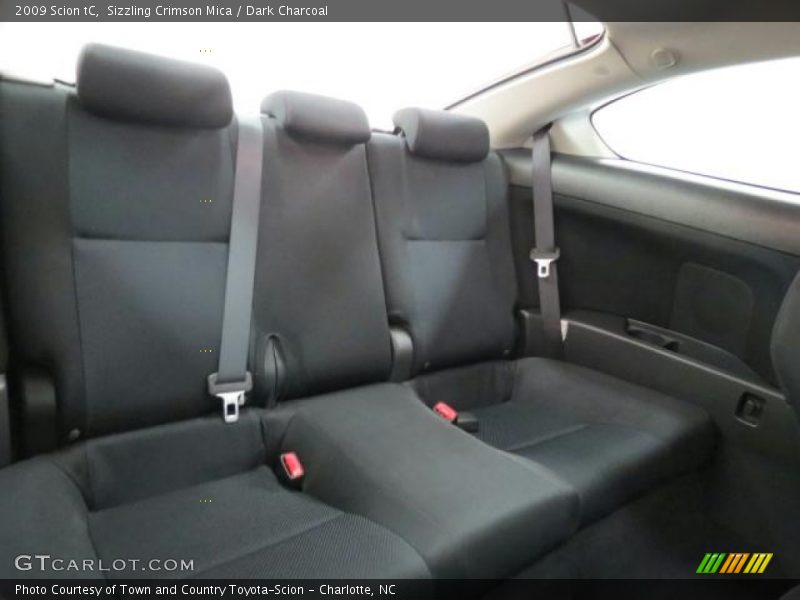 Sizzling Crimson Mica / Dark Charcoal 2009 Scion tC