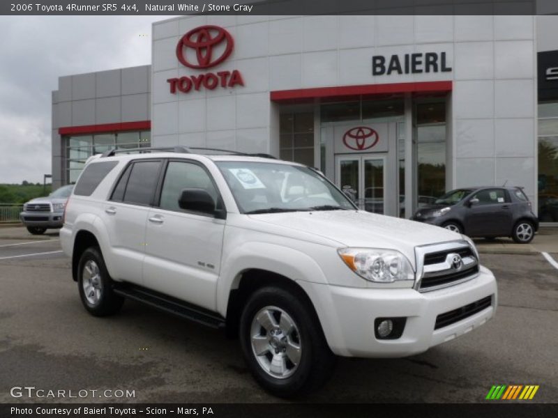 Natural White / Stone Gray 2006 Toyota 4Runner SR5 4x4