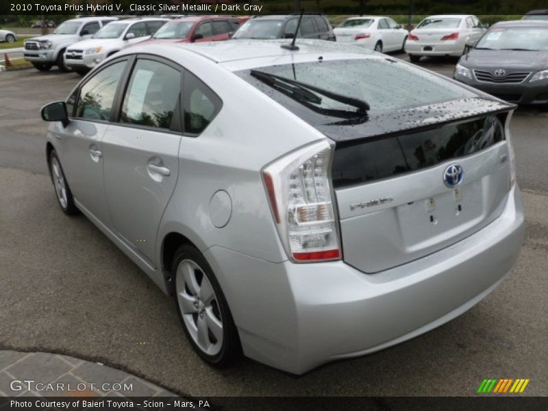 Classic Silver Metallic / Dark Gray 2010 Toyota Prius Hybrid V