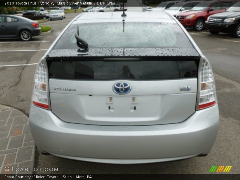Classic Silver Metallic / Dark Gray 2010 Toyota Prius Hybrid V