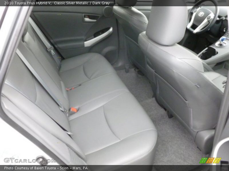 Classic Silver Metallic / Dark Gray 2010 Toyota Prius Hybrid V