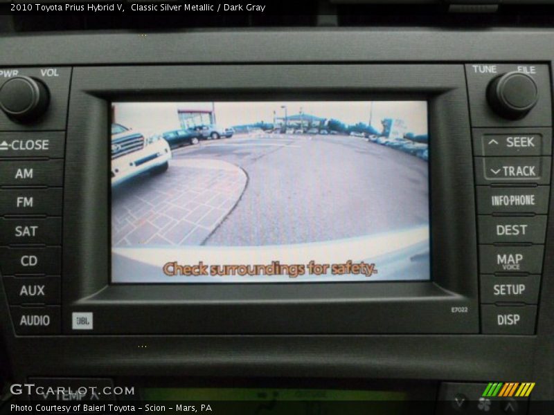 Classic Silver Metallic / Dark Gray 2010 Toyota Prius Hybrid V
