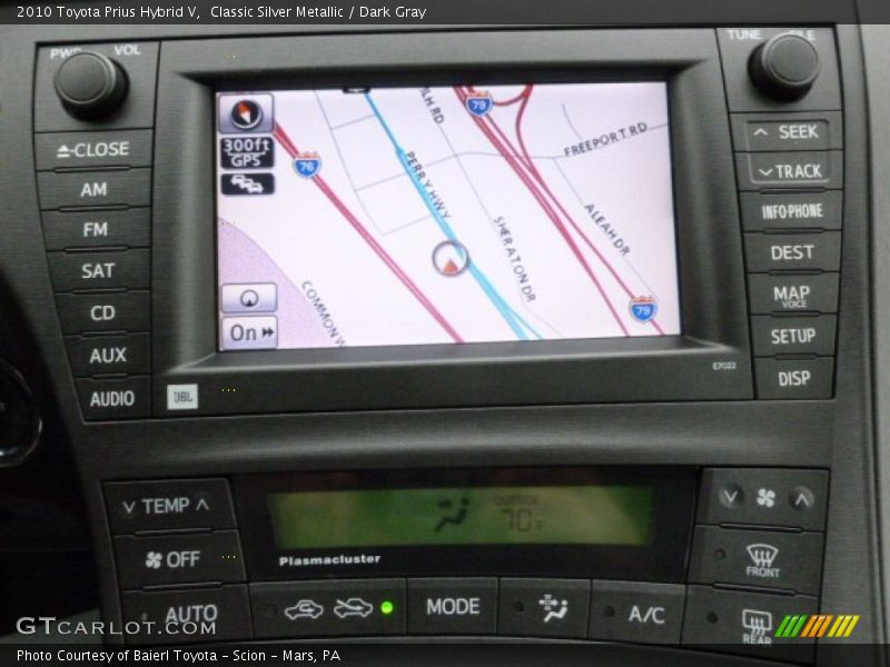 Classic Silver Metallic / Dark Gray 2010 Toyota Prius Hybrid V