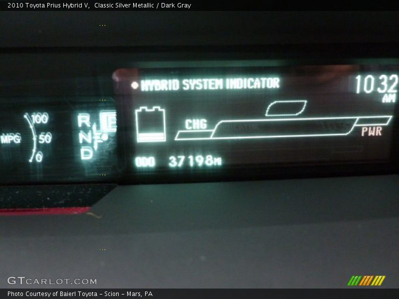 Classic Silver Metallic / Dark Gray 2010 Toyota Prius Hybrid V