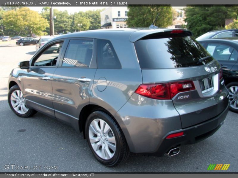 Polished Metal Metallic / Taupe 2010 Acura RDX SH-AWD Technology