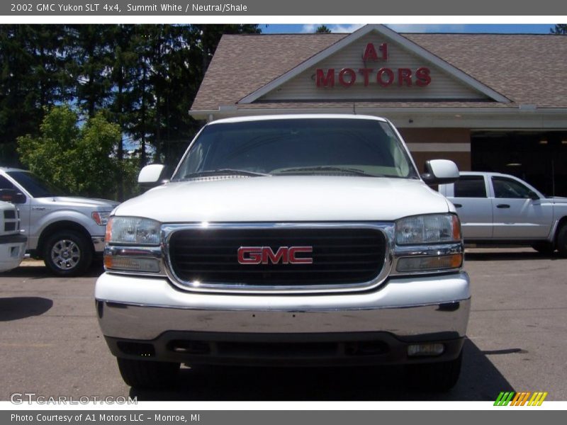 Summit White / Neutral/Shale 2002 GMC Yukon SLT 4x4