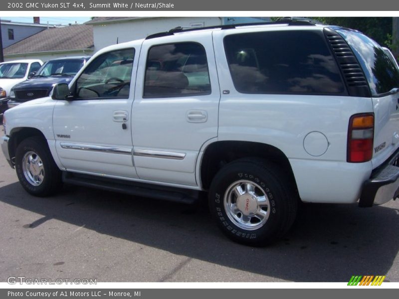 Summit White / Neutral/Shale 2002 GMC Yukon SLT 4x4