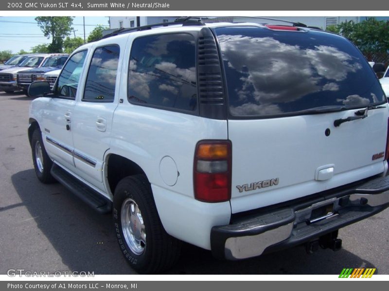 Summit White / Neutral/Shale 2002 GMC Yukon SLT 4x4