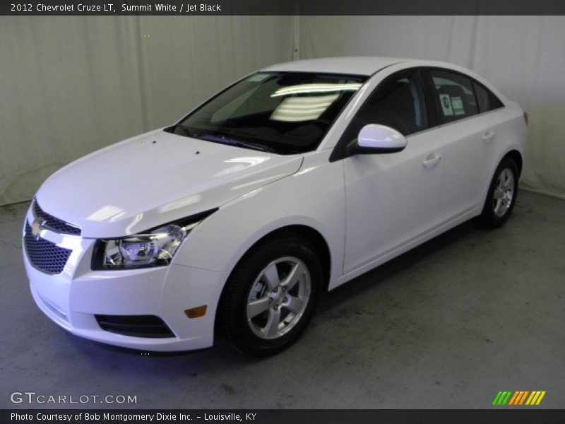 Summit White / Jet Black 2012 Chevrolet Cruze LT