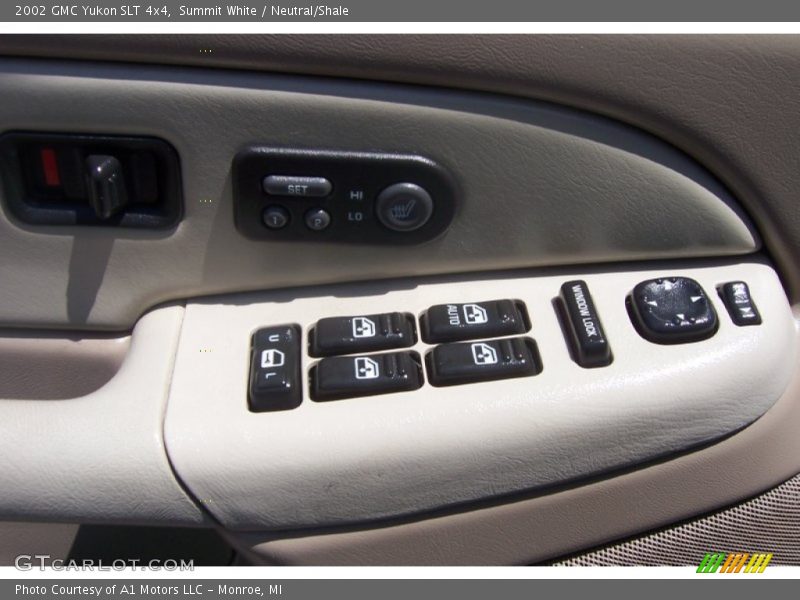 Summit White / Neutral/Shale 2002 GMC Yukon SLT 4x4