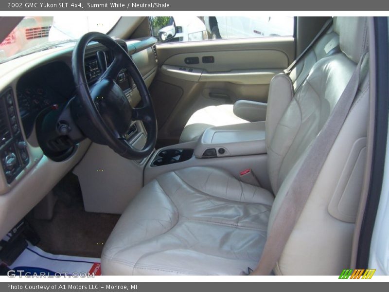 Summit White / Neutral/Shale 2002 GMC Yukon SLT 4x4
