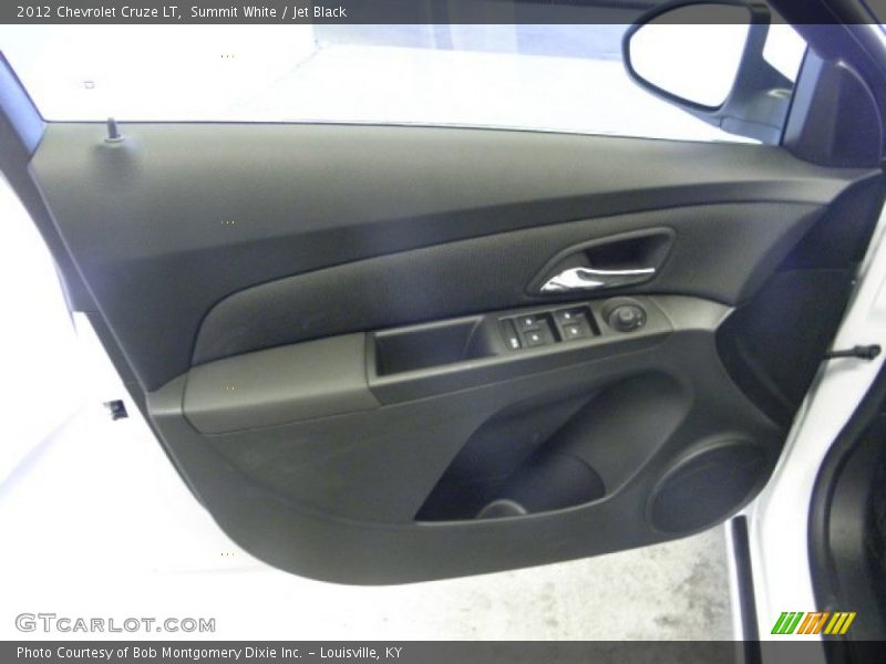 Summit White / Jet Black 2012 Chevrolet Cruze LT