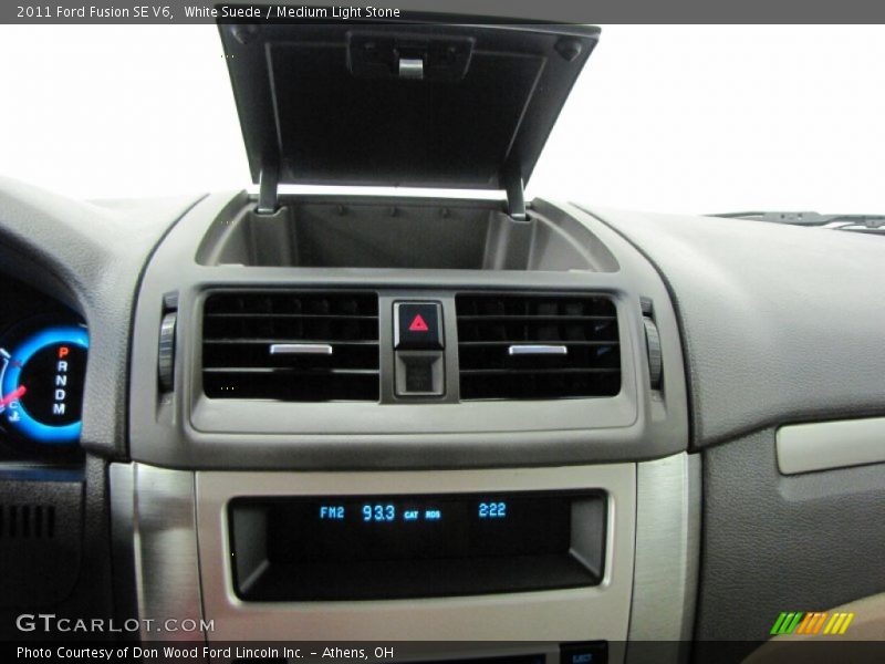 White Suede / Medium Light Stone 2011 Ford Fusion SE V6