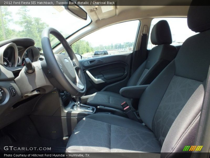 Tuxedo Black Metallic / Charcoal Black 2012 Ford Fiesta SES Hatchback