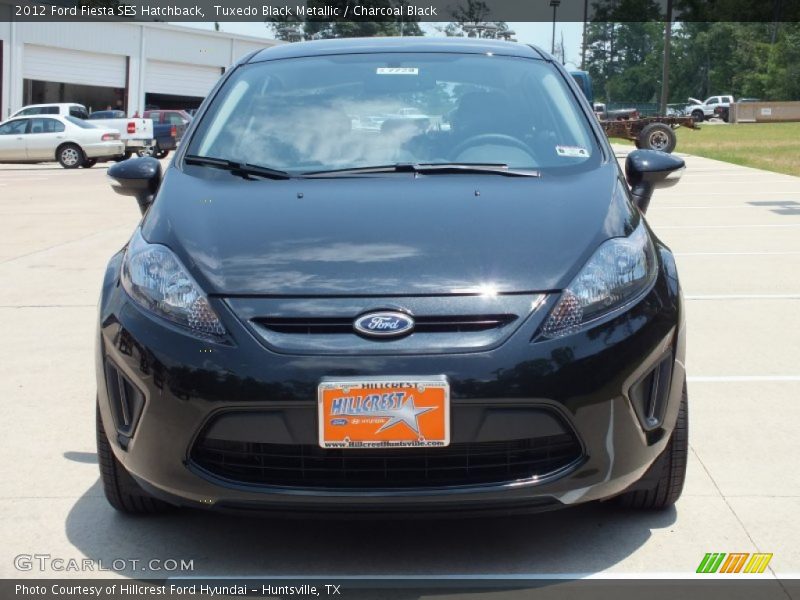Tuxedo Black Metallic / Charcoal Black 2012 Ford Fiesta SES Hatchback