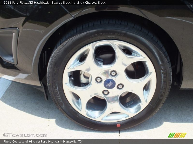 Tuxedo Black Metallic / Charcoal Black 2012 Ford Fiesta SES Hatchback