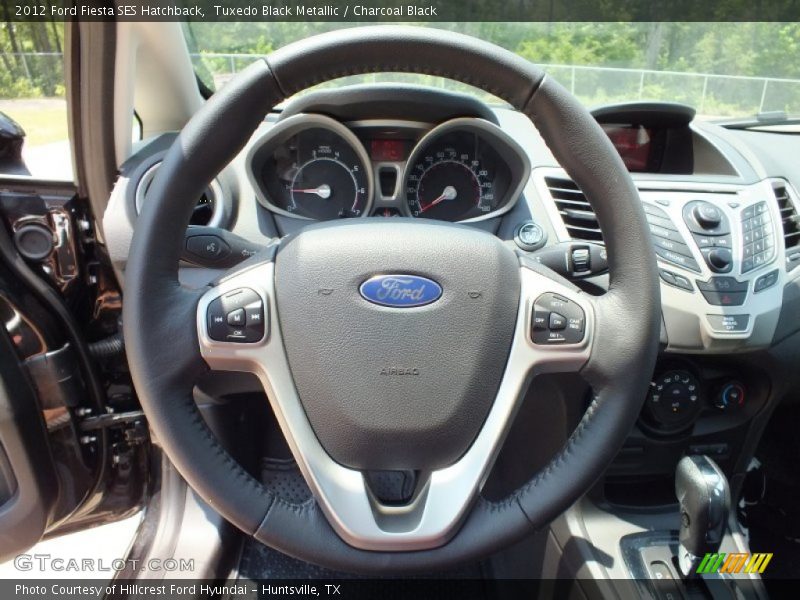 Tuxedo Black Metallic / Charcoal Black 2012 Ford Fiesta SES Hatchback